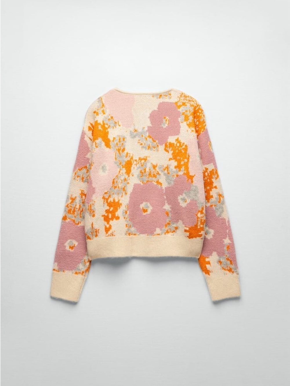 ZARA Floral Sweater - Picture 6 of 13